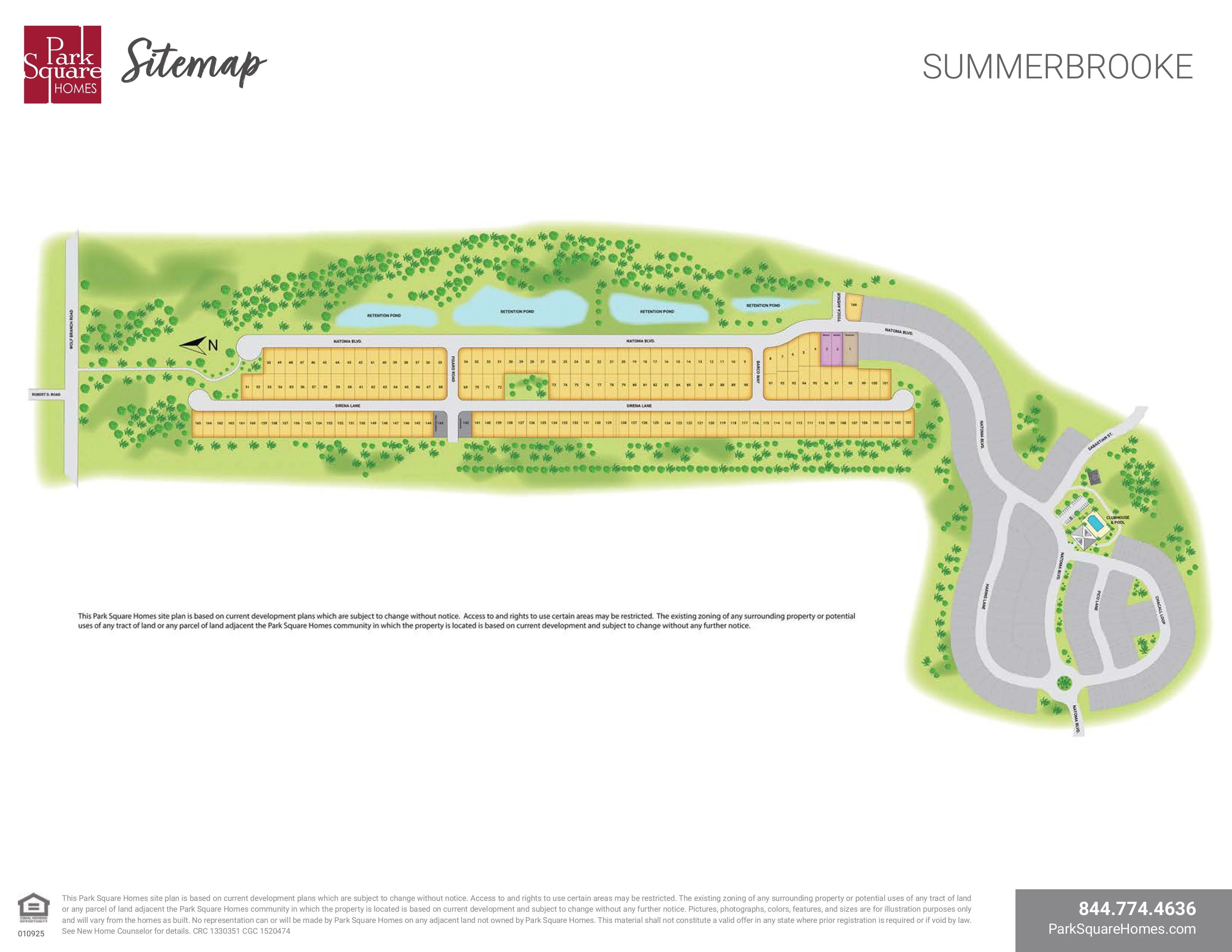 Summerbrook Site Plan